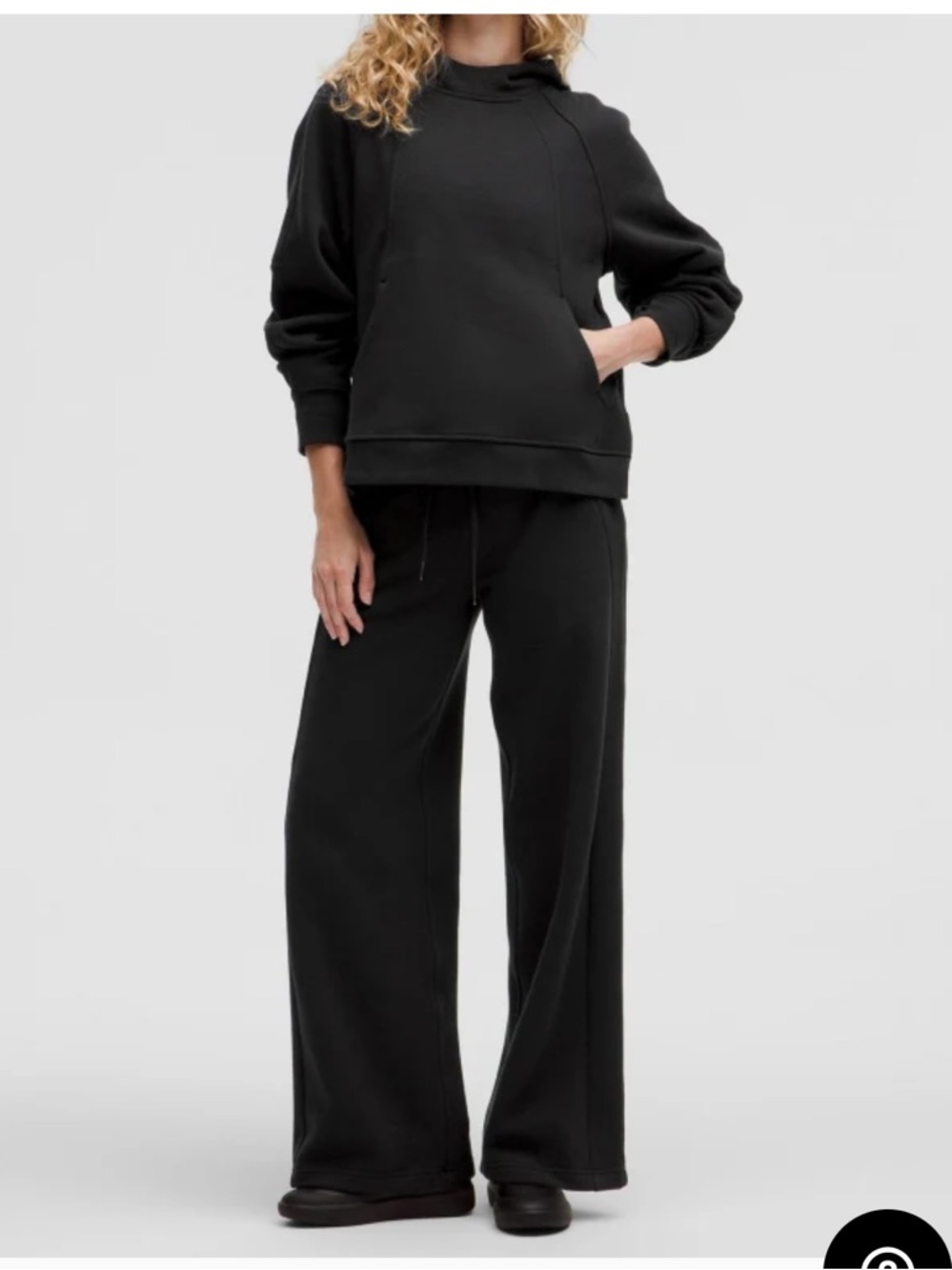 Lululemon Scuba Oversized Side-Slit Hoodie Black / Size XS/S
154882259